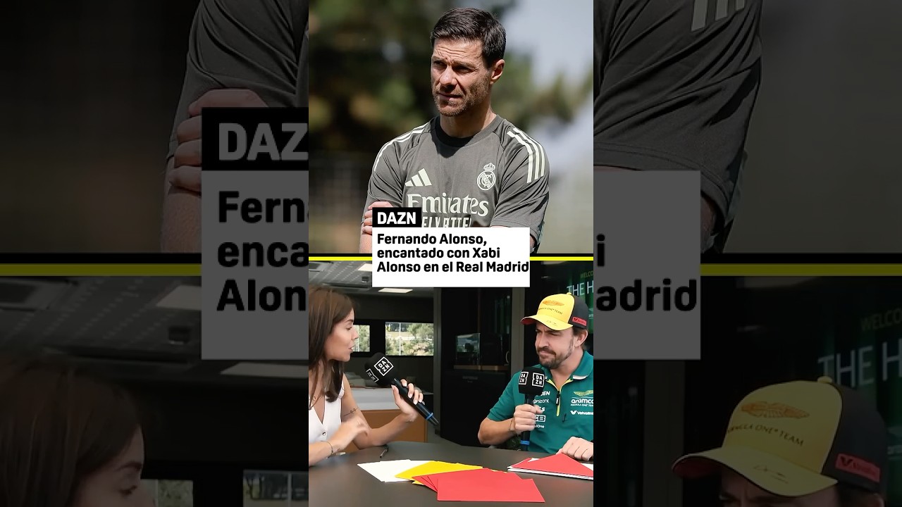 Alonso y el curioso motivo por el que le encanta tener a Xabi Alonso en el Real Madrid 😂
