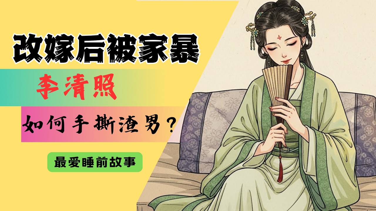 宁愿坐牢也要离婚？李清照的婚姻悲剧 | 睡前故事，助眠故事，陪伴故事