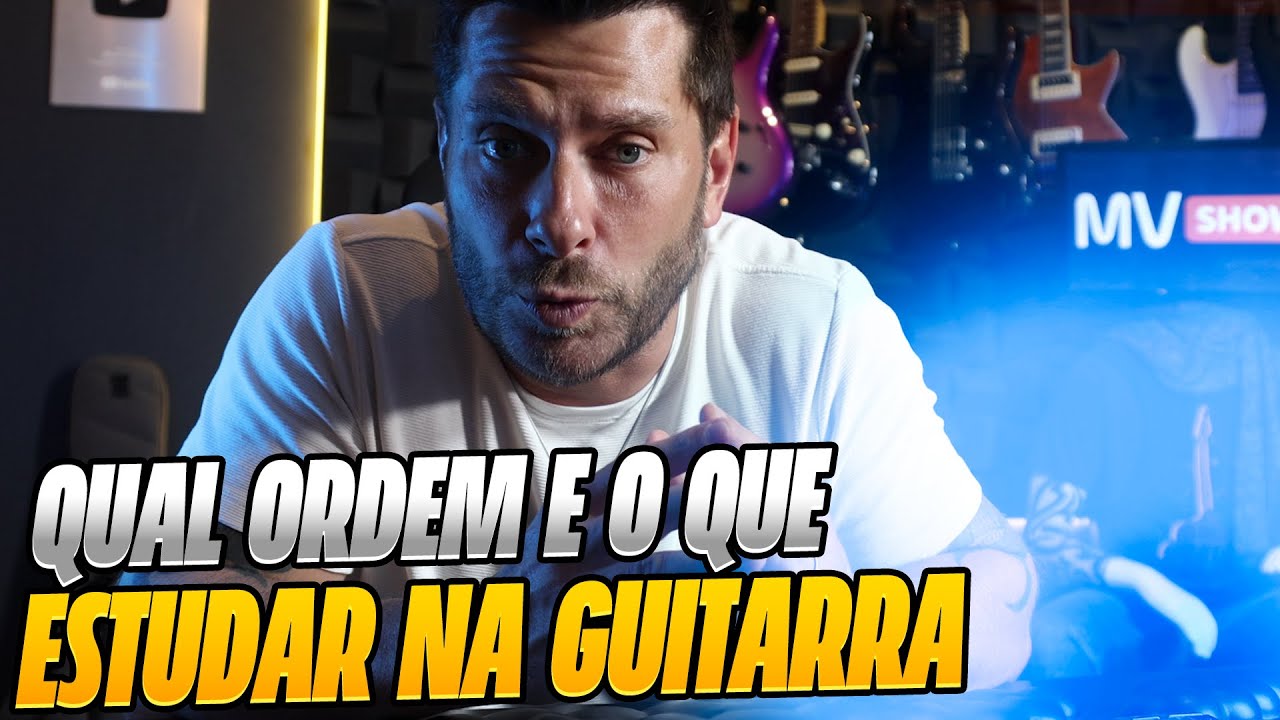 COMO DIVIDIR O ESTUDO DE GUITARRA NA SEMANA! EVOLUA O DOBRO