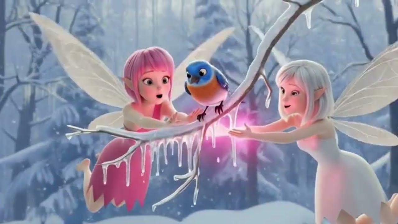 ❄️🌸 حكاية الفراشات السحرية#قصص_اطفال#cartoon 
