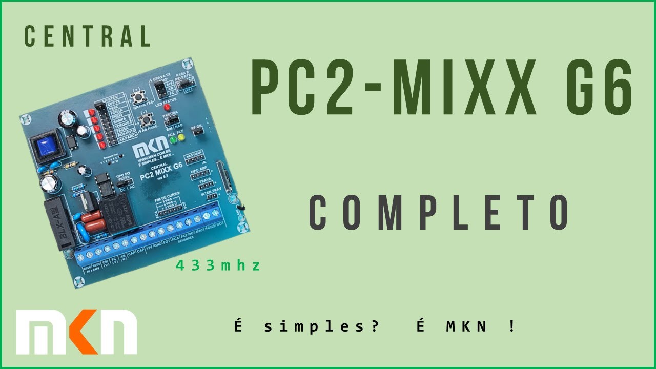 Como é a Placa PC2  MIXX G6 da MKN, Aprenda Tudo Sobre Esta Placa