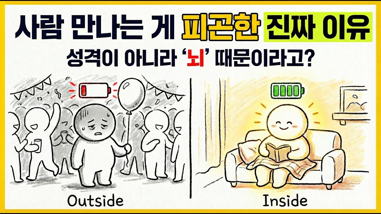 집에만 있는 집순이 집돌이가 더 똑똑한 이유 (뇌가 완벽하게 쉬는 법)