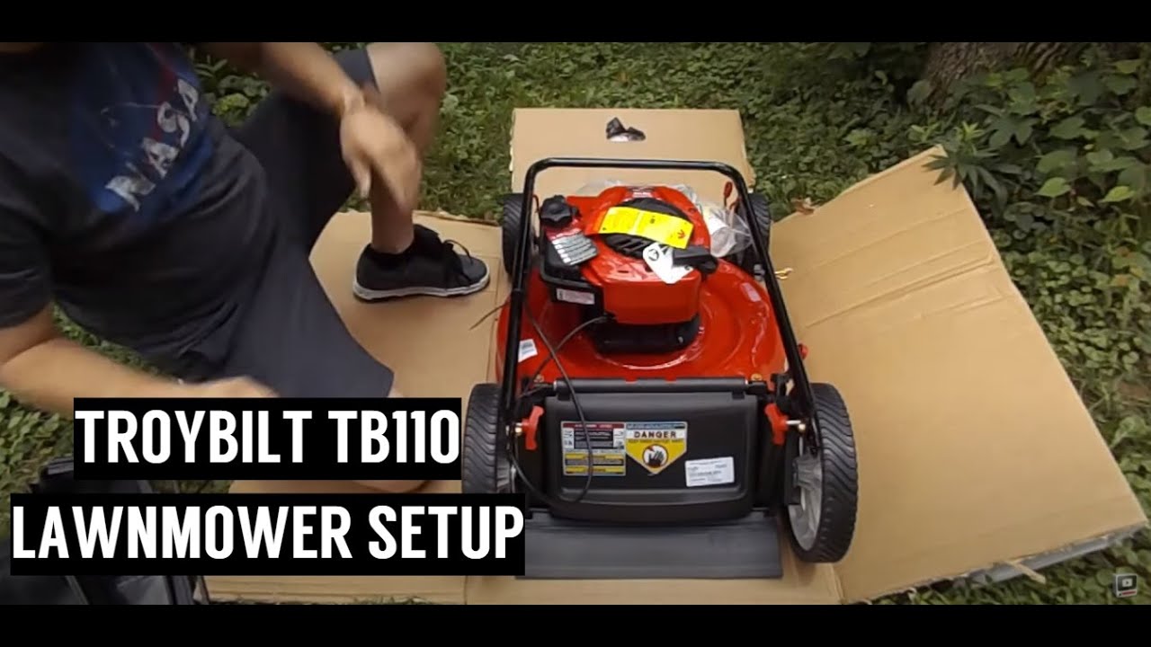 Как настроить газонокосилку Troy Bilt TB110 | Инструкции для 21-дюймовой газонокосилки