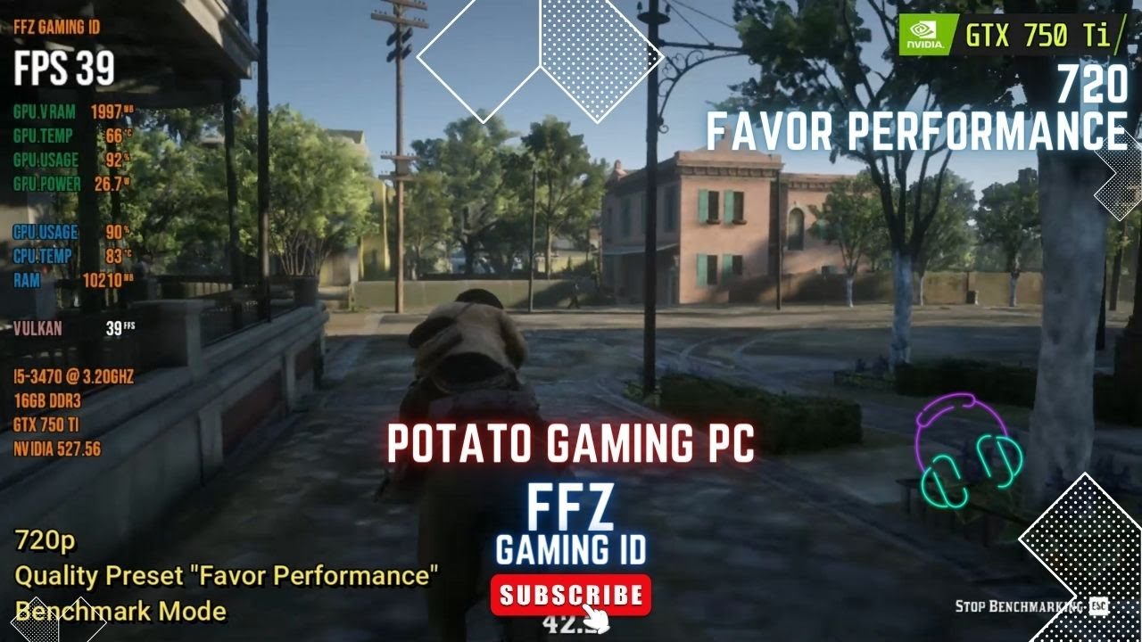 GTX 750 Ti 2GB + i5 3470: Red Dead Redemption 2 at 30 fps