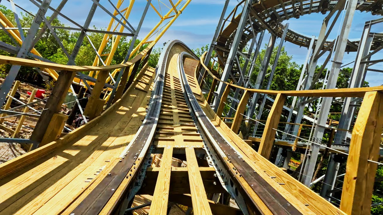 Zambezi Zinger - On Ride POV - New at Worlds of Fun