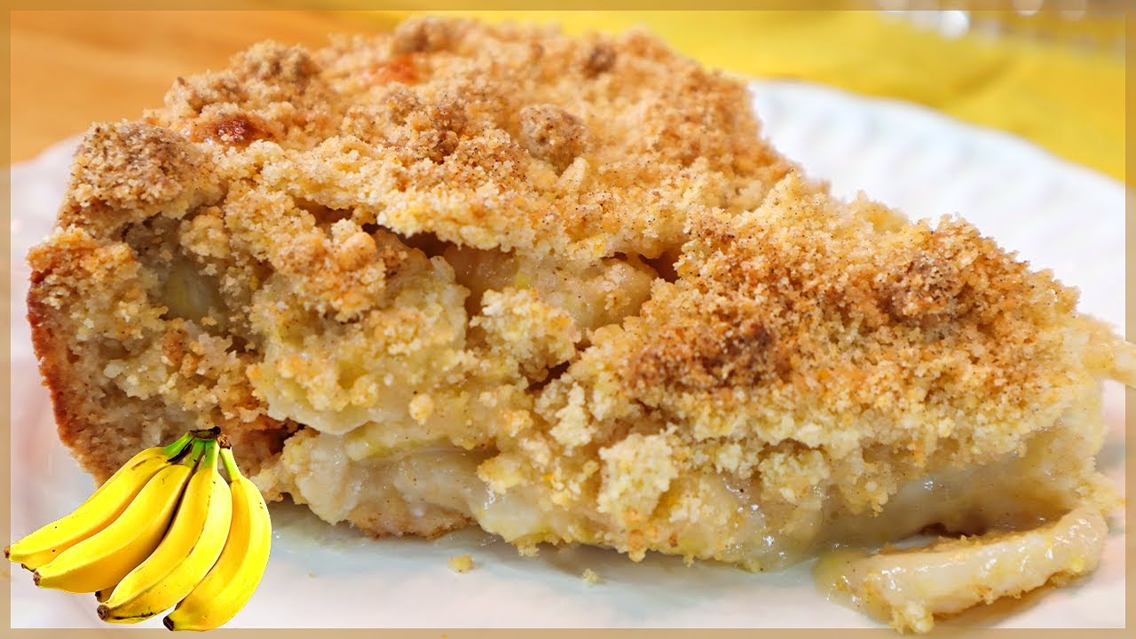 CUCA DE BANANA CREMOSA I DERRETE NA BOCA I Receitas de Pai
