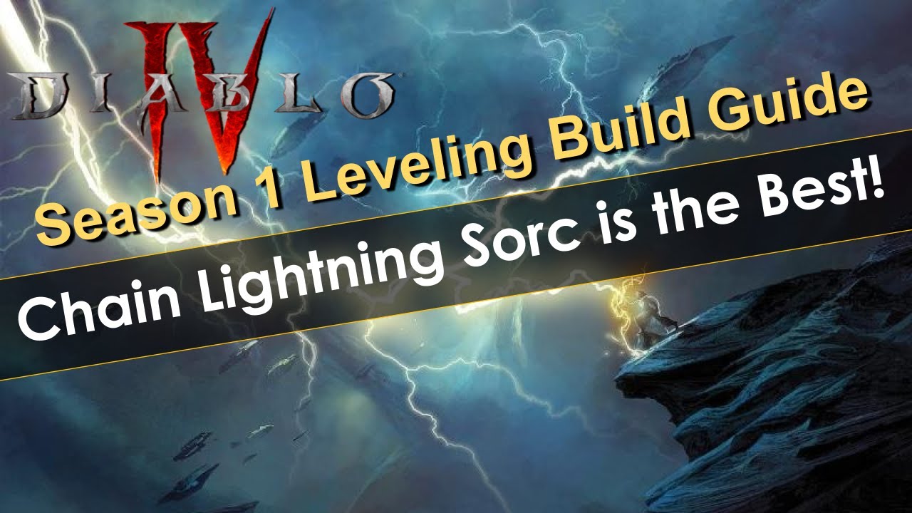 Chain Lightning Sorcerer is Back On Top - The Best Leveling Build in Diablo 4 Season 1