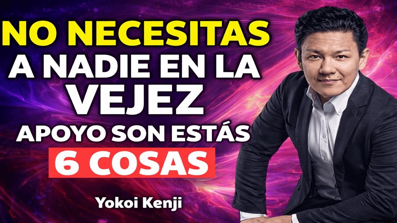 6 Claves Para Vivir una Vida Tranquila y Feliz Después de los 60 | Reflexión Inspiradora yokoi kenji