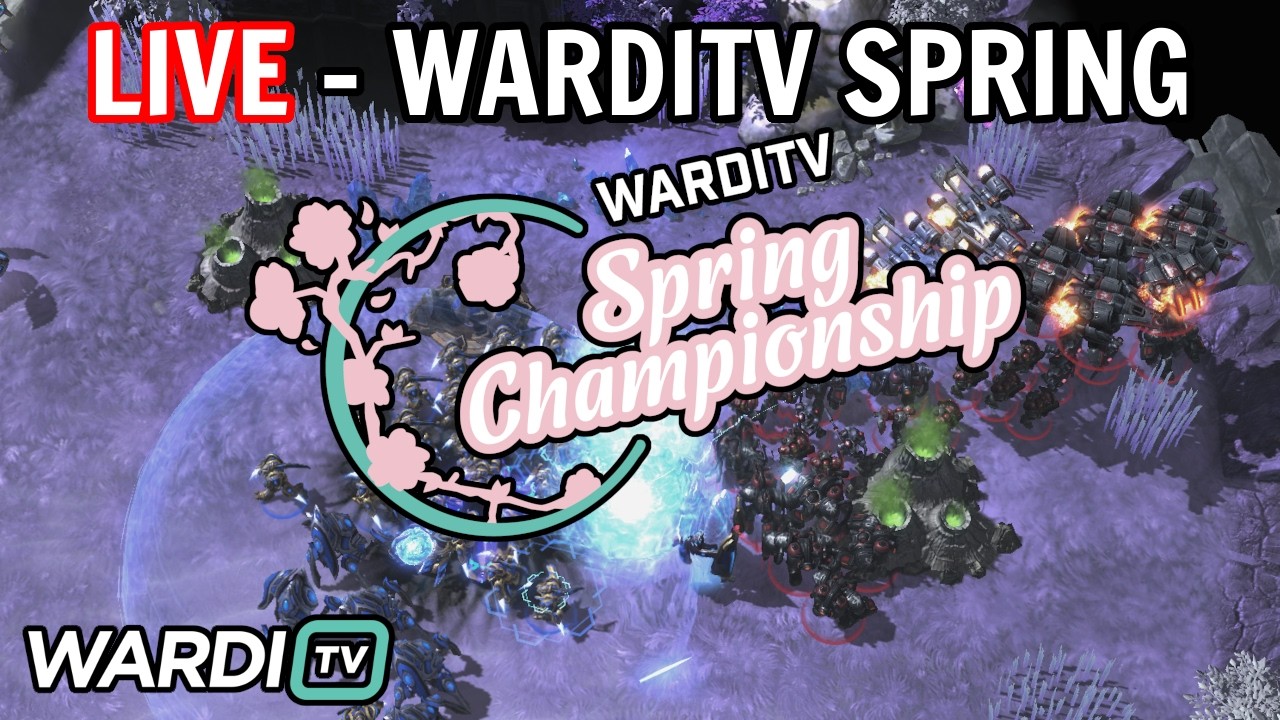 LIVE : WARDITV Spring Championship GS2 B1 - Rogue, ByuN, SKillous & More [StarCraft 2]