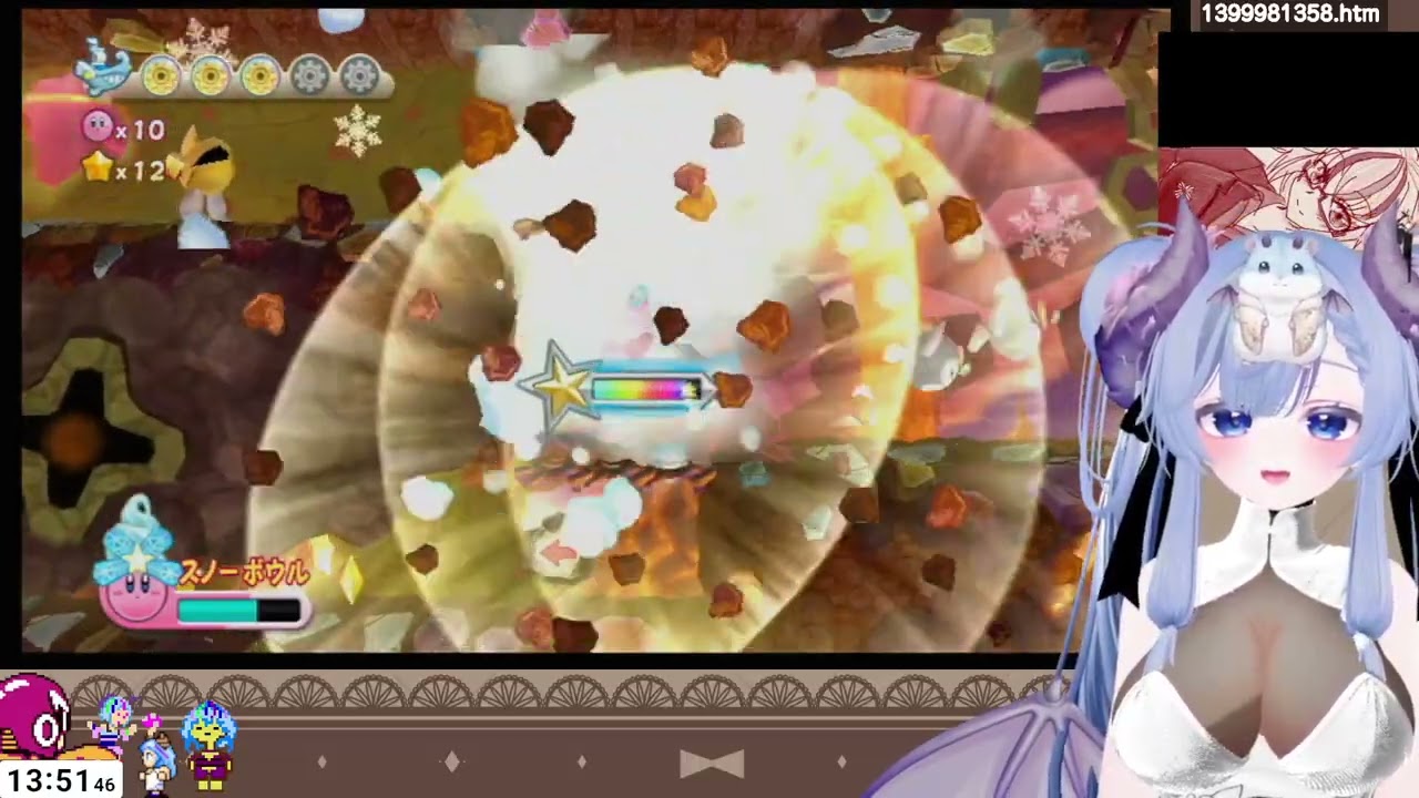 星のカービィ Wiiやるよー！ 2回め