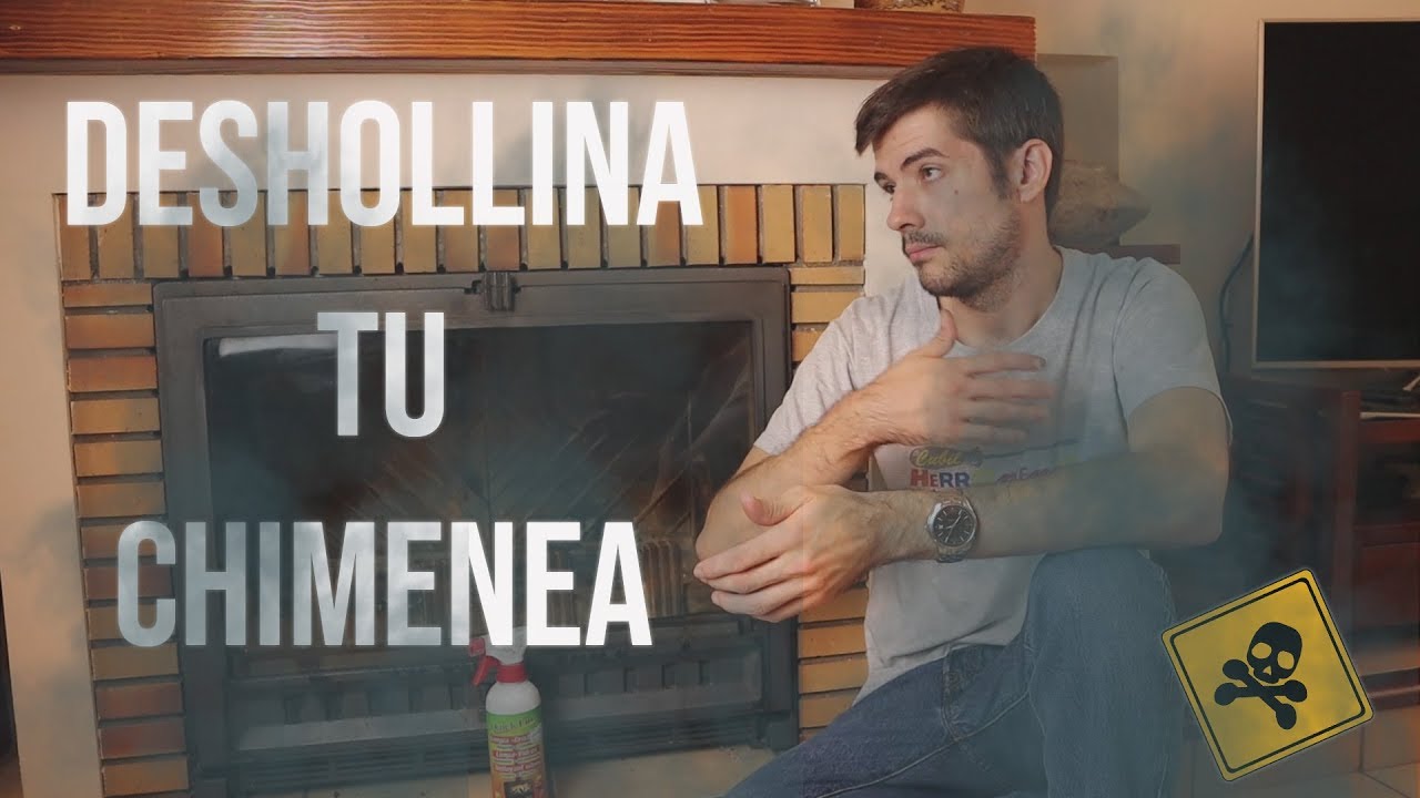 Como deshollinar una chimenea y cambiar la junta de la puerta de la chimenea.