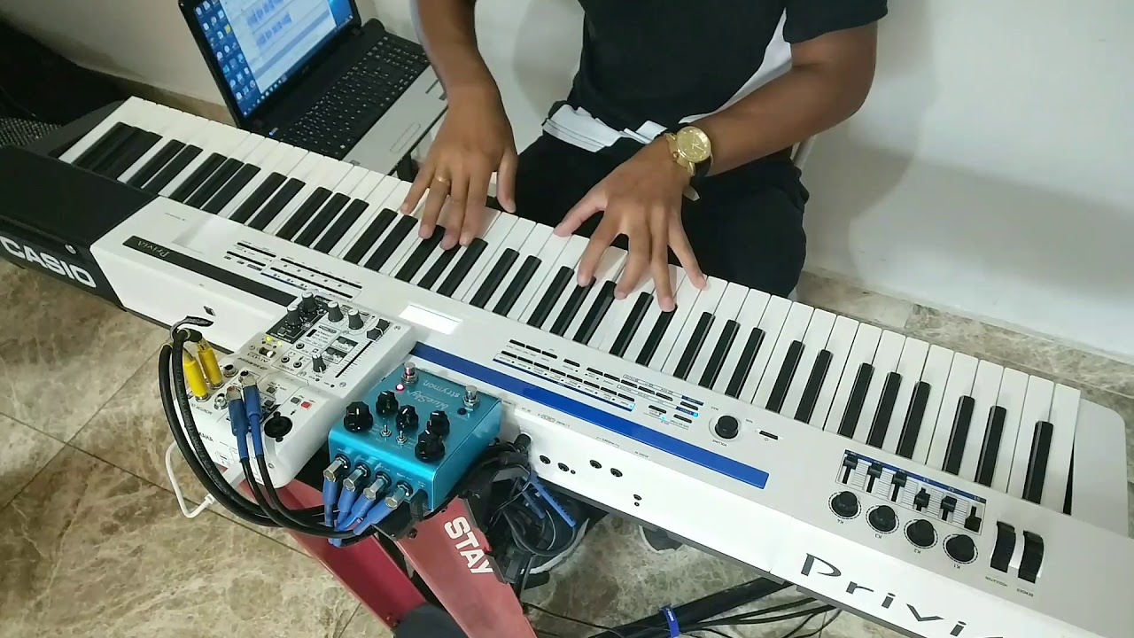 Casio Privia Px5s + Pedal Strymon Bluesky | Vídeo meio que Review do piano do próprio casio