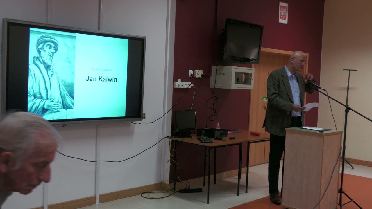 Jan Kalwin, prelekcja ks. Michała Jabłońskiego.