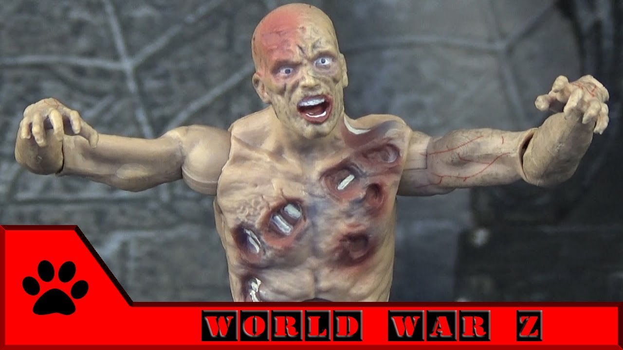 World war Z / Война миров Z: фигурка зомби от Jazwares