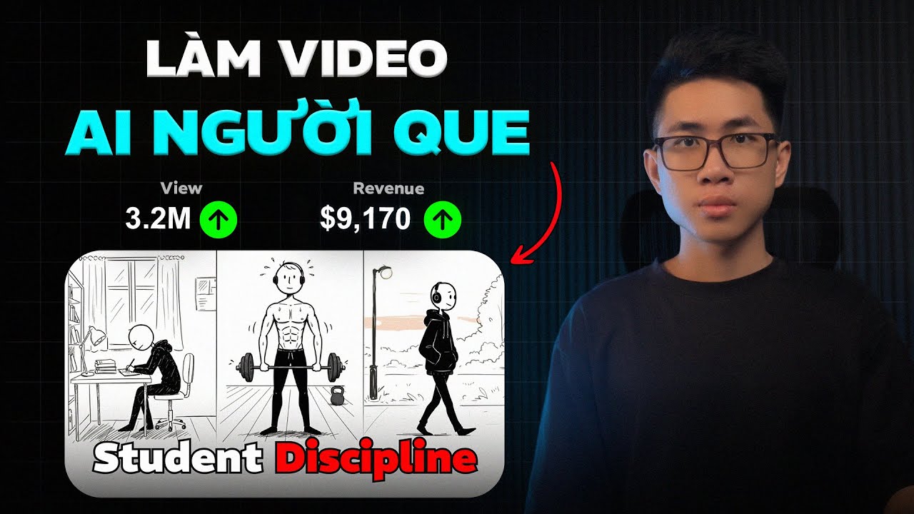 Hướng Dẫn tạo Video AI Hoạt H&igrave;nh người que Stick Figure
