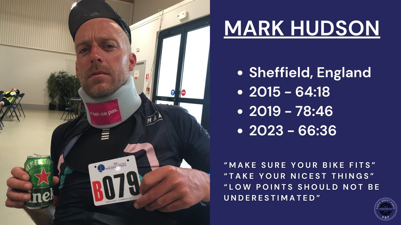 PBP Stories: Mark Hudson - PBP '15, '19, '23 - Sheffield, England