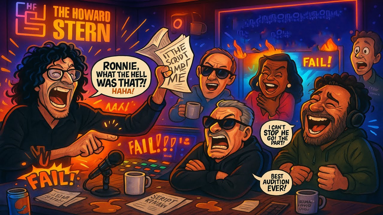 Ronnie’s TV SHOW AUDITION BOMBS — Paul McCartney Studio bombshell! | The Howard Stern Show