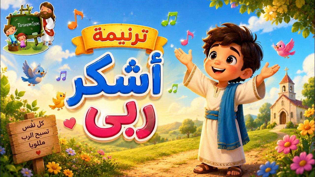 ترنيمة انا لازم اشكر ربى_كرتون | TaranemToon