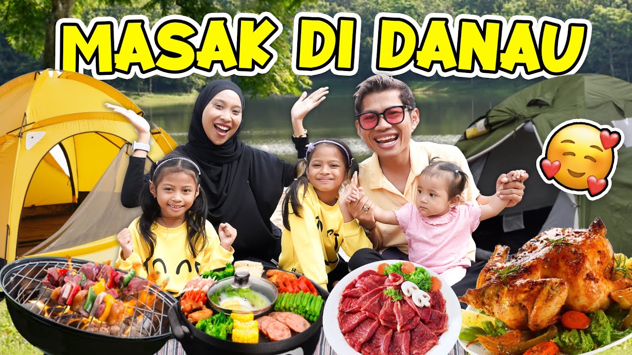 MASAK MENU BARU SPESIAL CAMPING DI PINGGIR DANAU!!