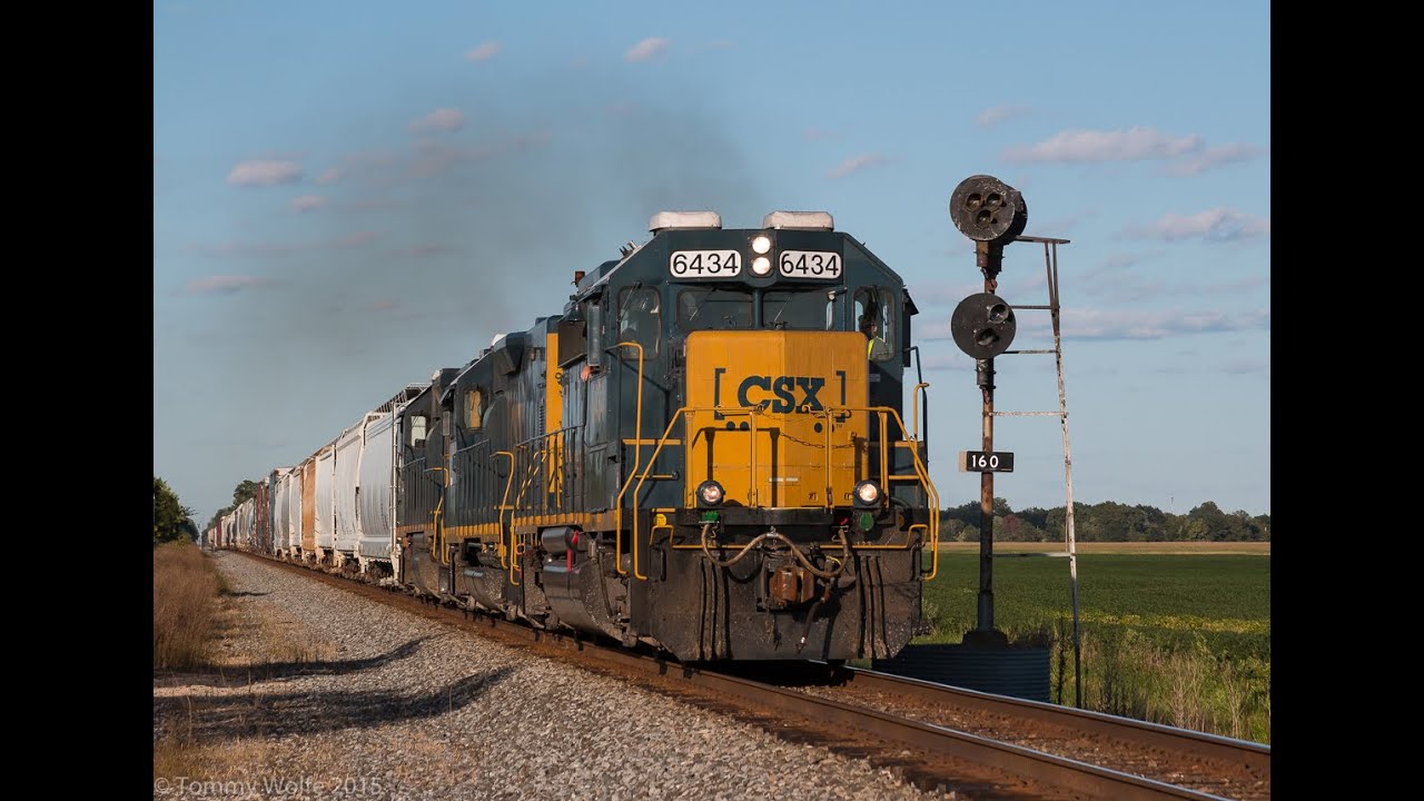 Sunrise to Sunset Railfanning the CSX Saint Louis Line