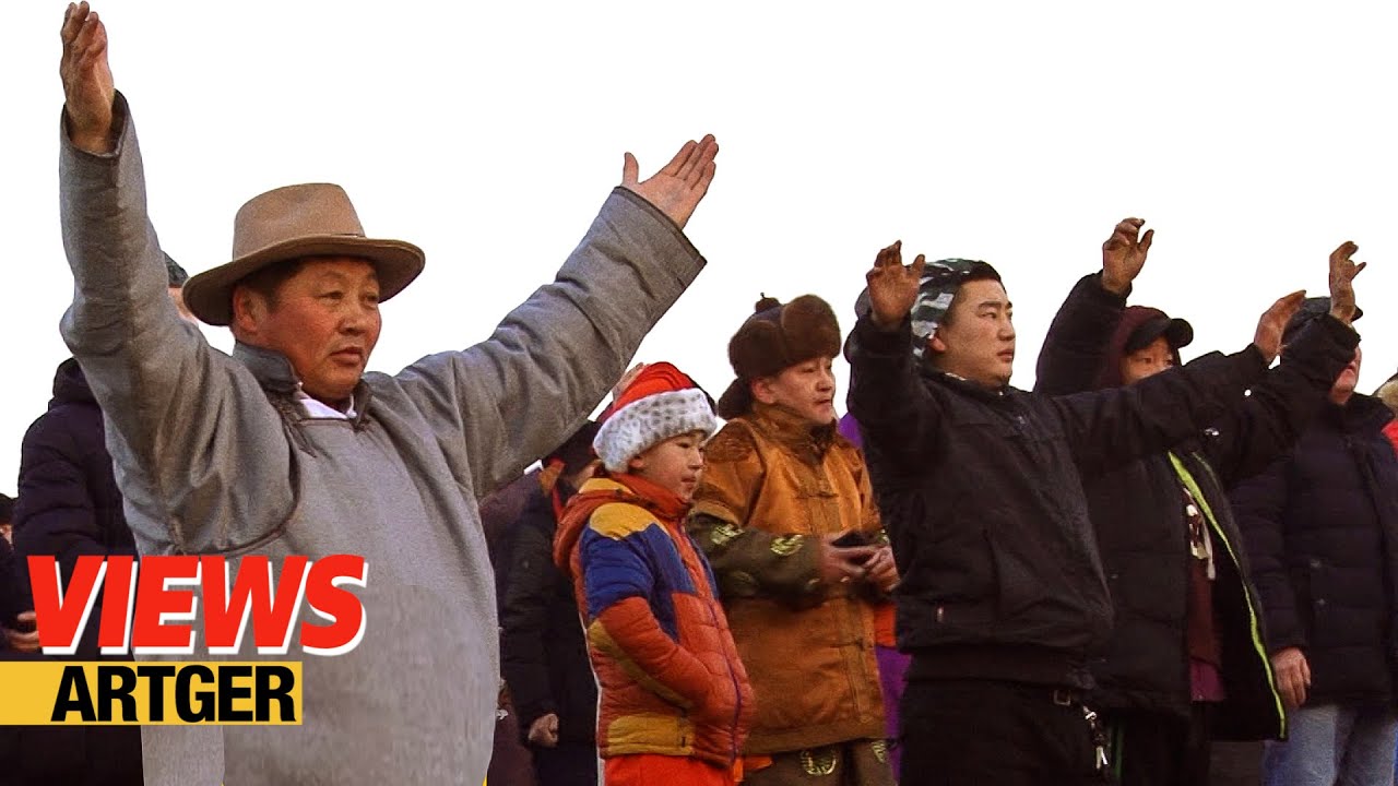 Pray To Sun, First Morning Of The New Year - An Ancient Mongolian Ritual