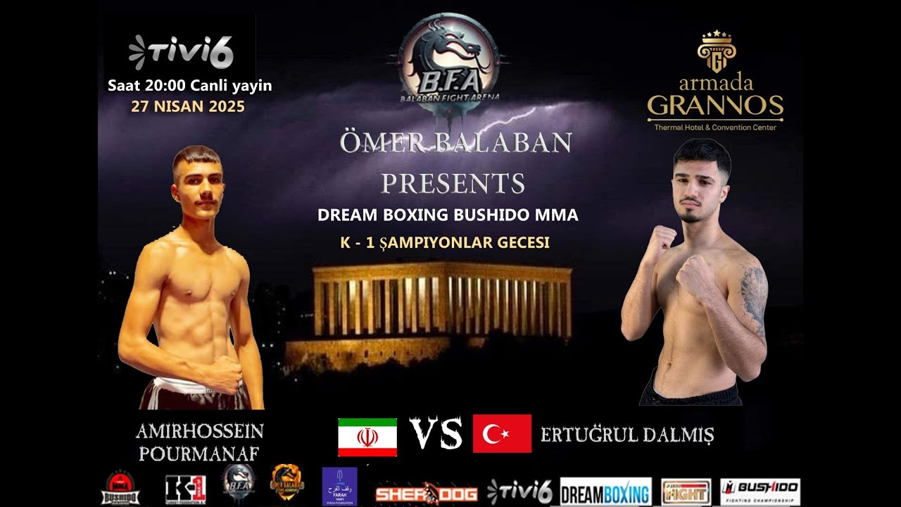 Ertuğrul Dalmış vs Amirhossein Pourmanaf  BFA 27.04.2025 Ankara