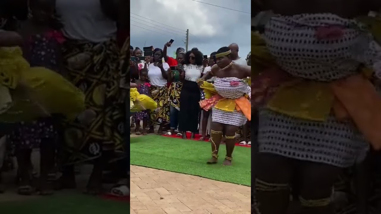 Witnessed  a beautiful Adowa cultural dance off at a Chiefs durbar in Kwahu, Ghana.