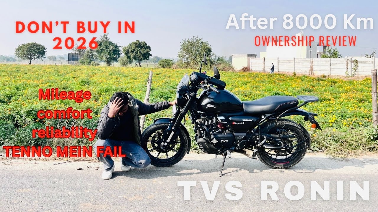 Don’t Buy TVS Ronin 225 in 2026 Before Watching This! 8000 km Review #tvsronin #viral #india #tvs 