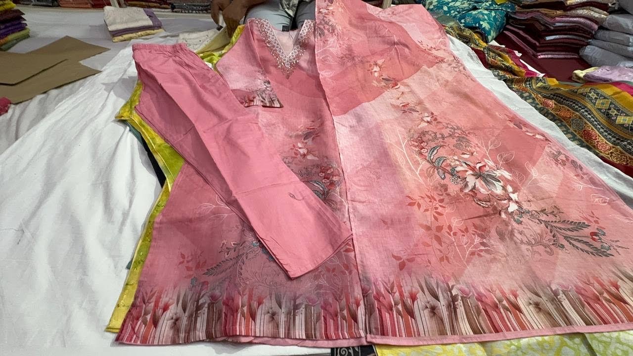 Chickpet Wholesale Latest Cord sets, Kurti sets & Feeding Kurtis. Single piece courier avail.