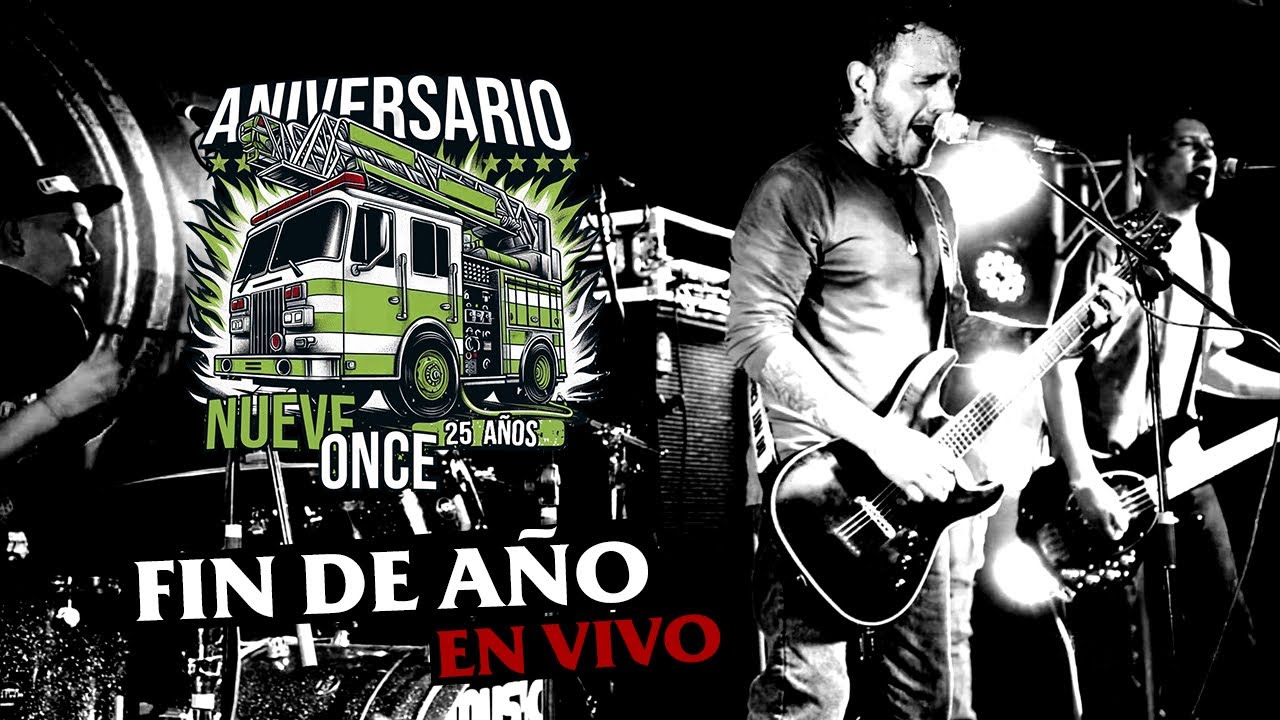 NUEVE ONCE - Fin de año (En vivo) Bogotá 2025