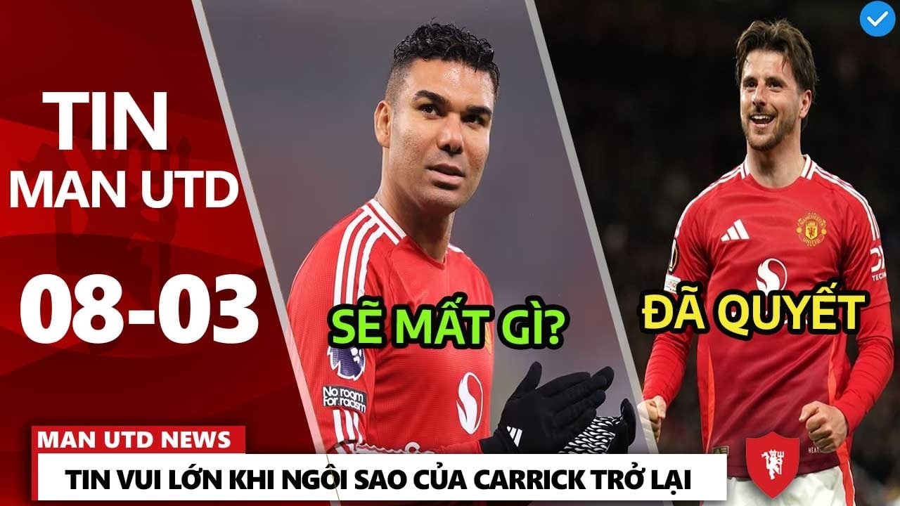 TIN MU 8/3: TIN VUI LỚN KHI NGÔI SAO TRỞ LẠI, SESKO QUYẾT THỂ HIỆN NHƯ RONALDO, MOUNT RA QUYẾT ĐỊNH