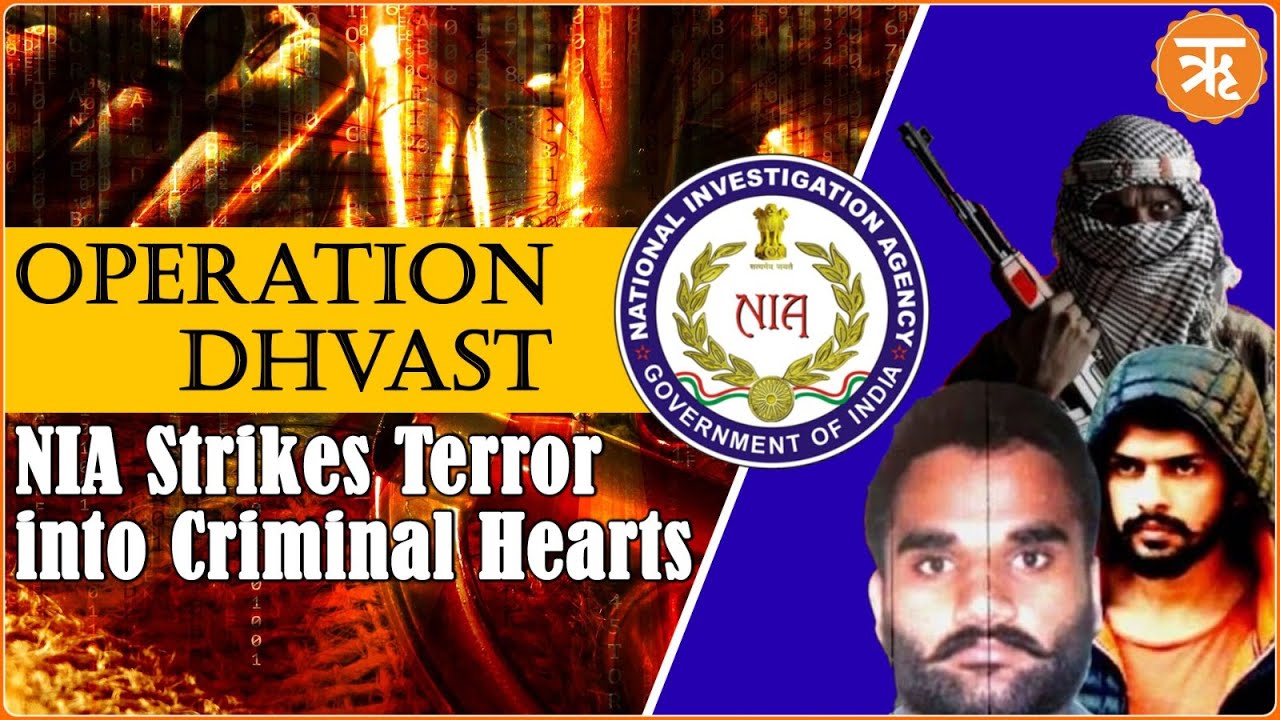 NIA's Wrath Unleashed: Operation Dhvast Obliterates Criminal Empire | Ritam News