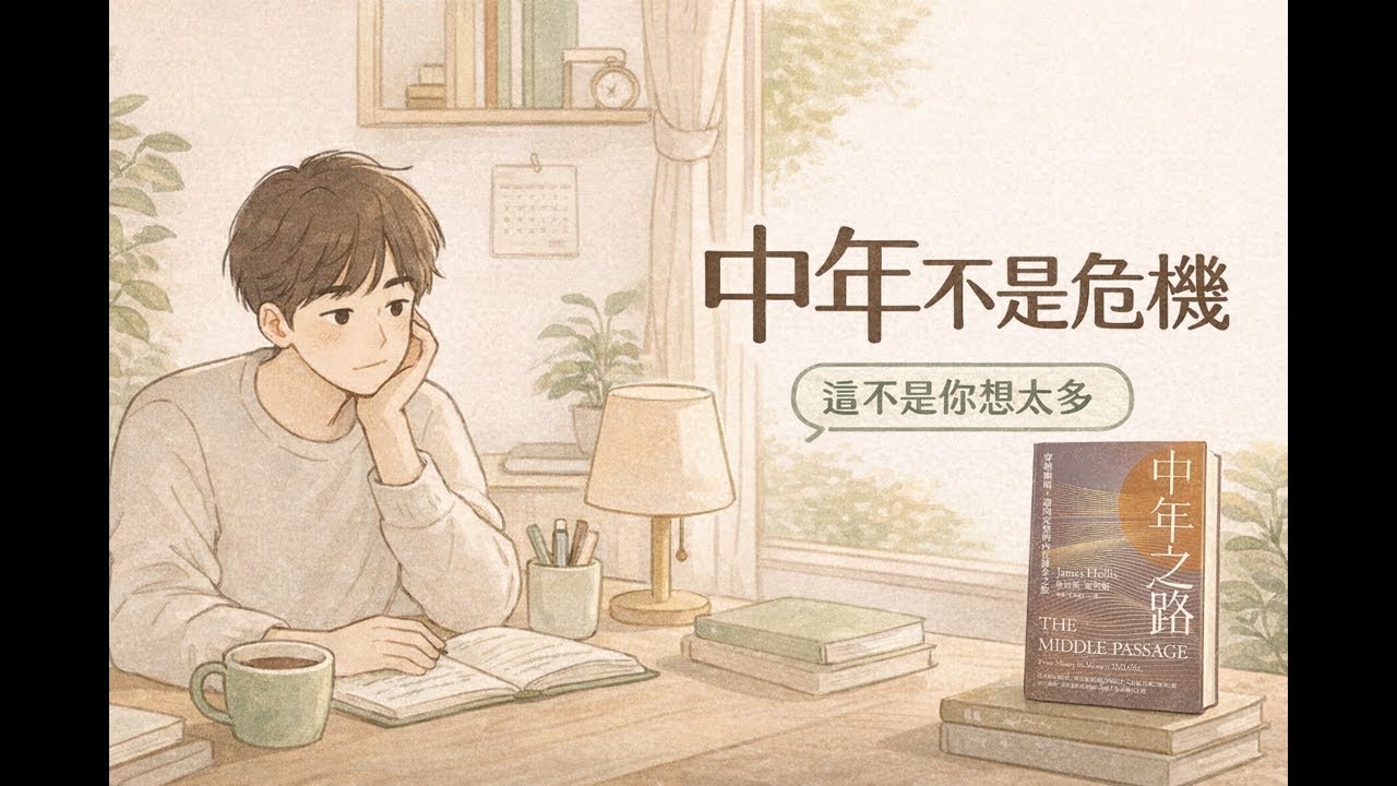 《中年之路》中年不是危機，而是你第一次要為自己活｜心理學告訴你：中年卡住，其實很正常
