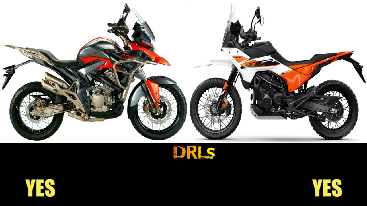 Zontes 350T Adv VS KTM 390 Adventure 2025 specs, features #ktm #adventure