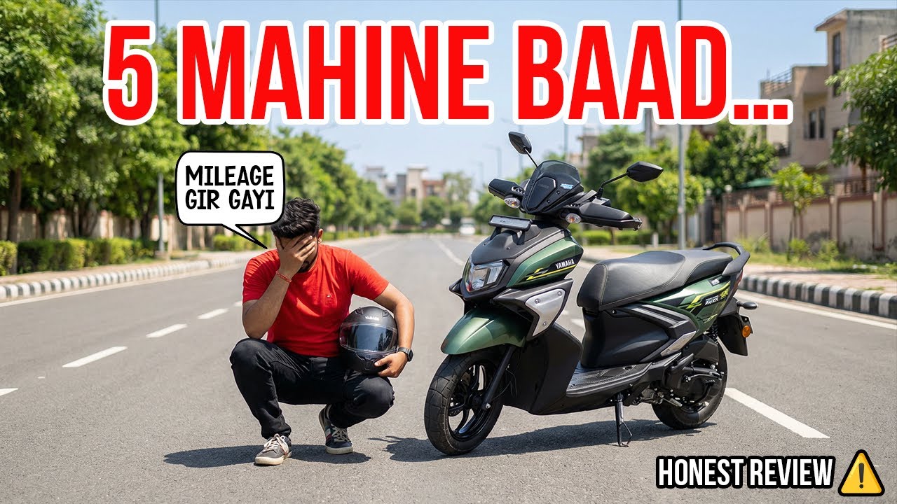 Yamaha RayZR Mileage Drop After 5 Months 😱 | Front Shocker Issue? | Full Reality Ownership Review