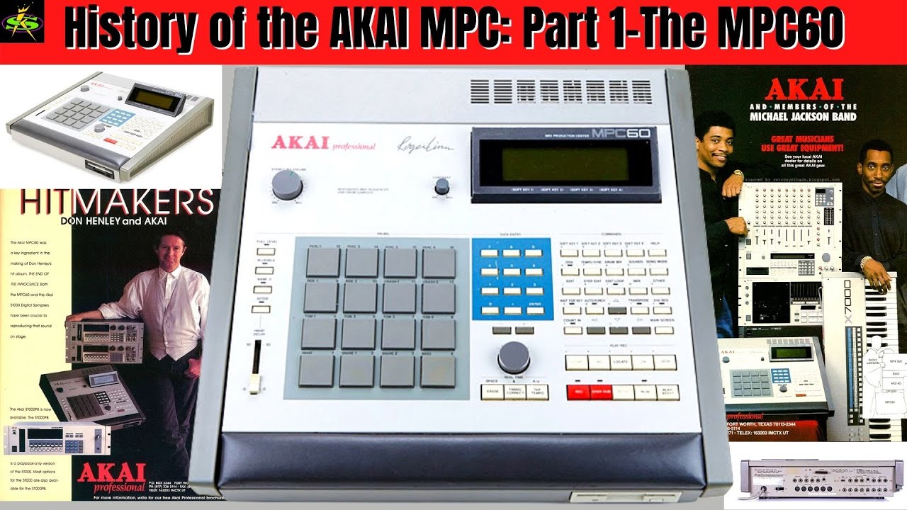 The History of The AKAI  MPC: Part 1 The MPC 60