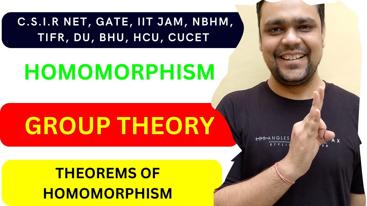 Group Theory | Homomorphism | Theorems of Homomorphism | Modern Algebra | NET, GATE, IIT JAM, CUCET