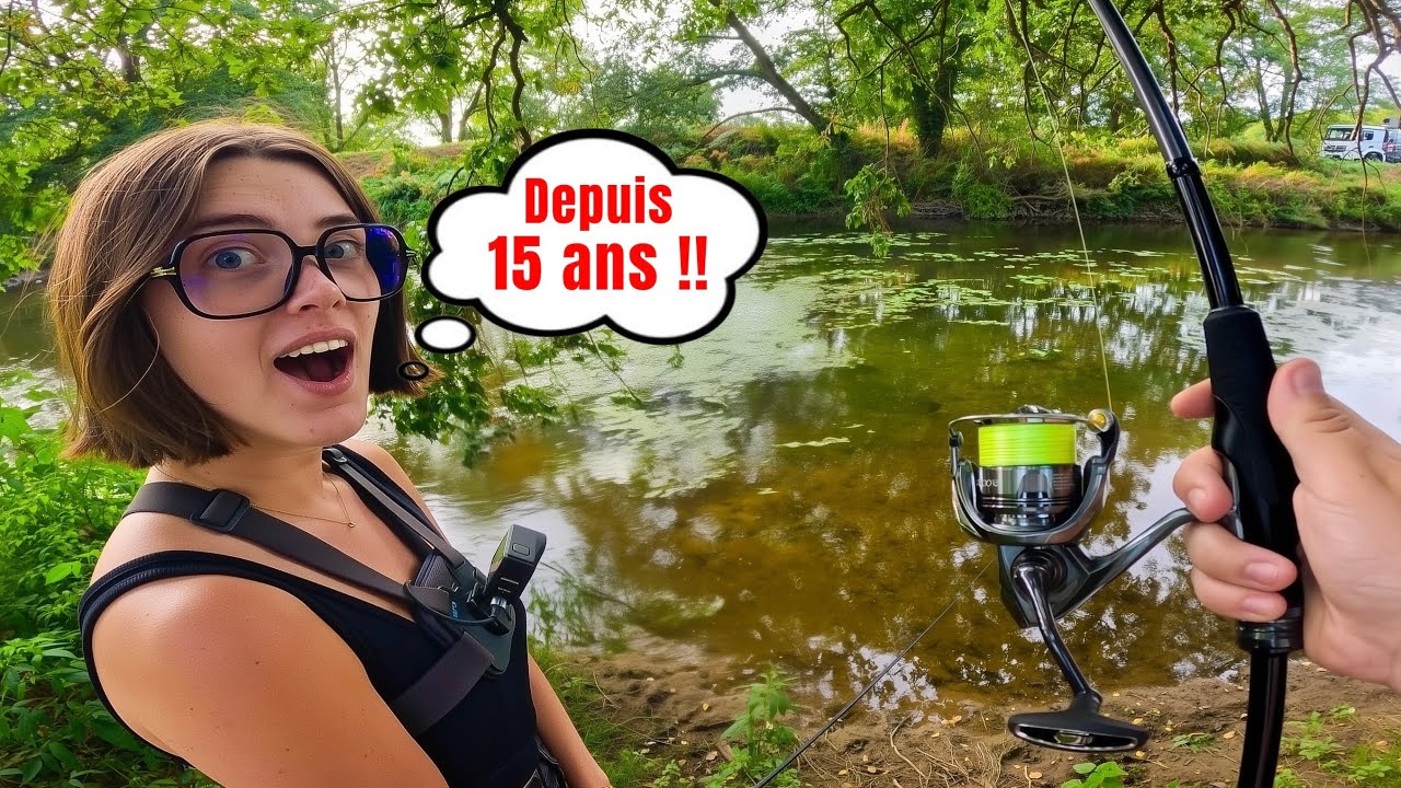 J’emmène ma copine pêcher avec mes premières techniques de pêche, on ne s’attendait pas à ça !!
