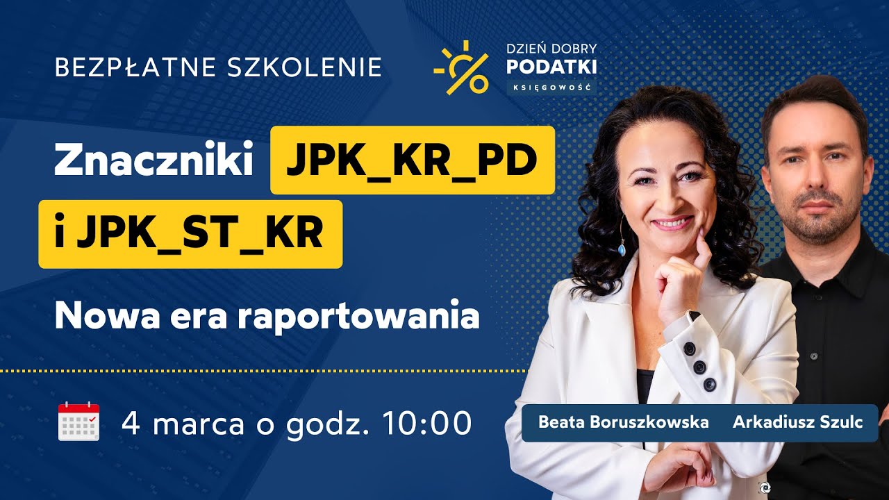 Znaczniki JPK_KR_PD i JPK_ST_KR – Nowa Era Raportowania