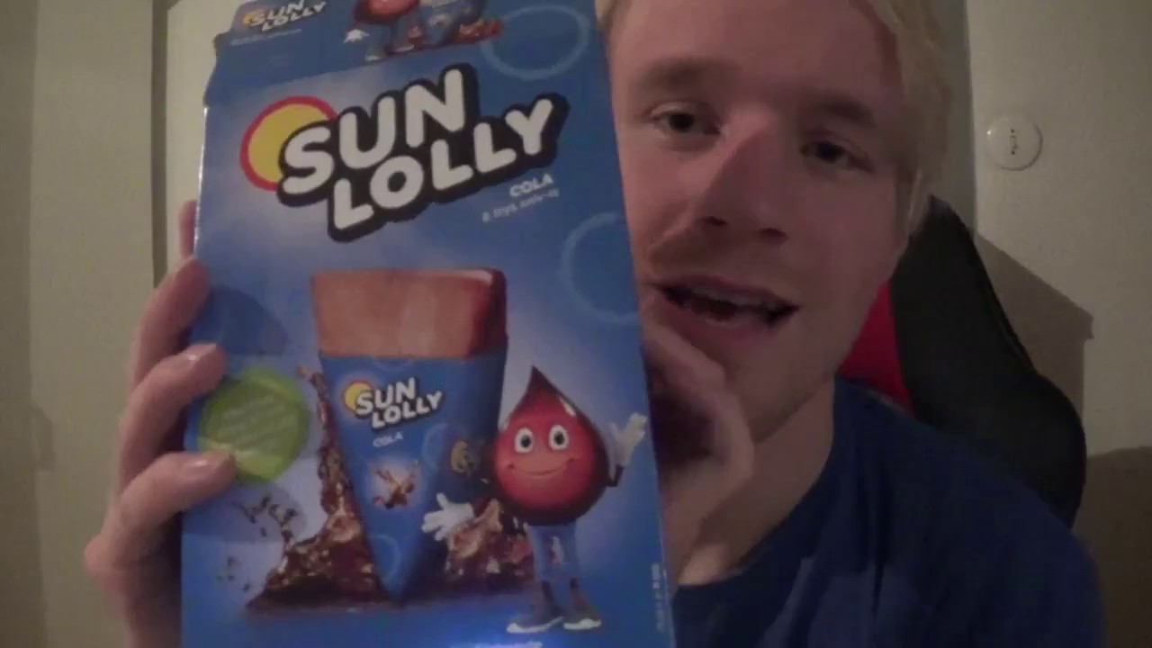 Kristofer Tasting SUN LOLLY COLA 8 frys selv-is Original Trekantet Forfriskende