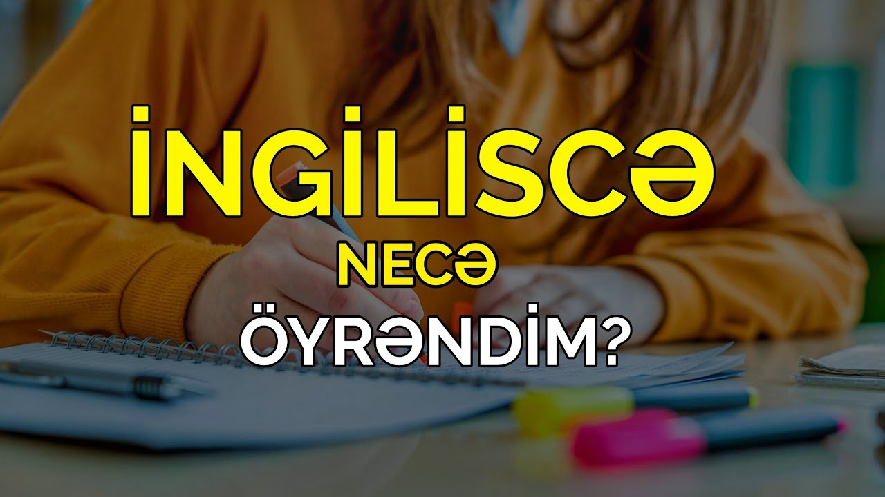 ✔Evdə  İNGİLİSCƏ Öyrəndim!✔