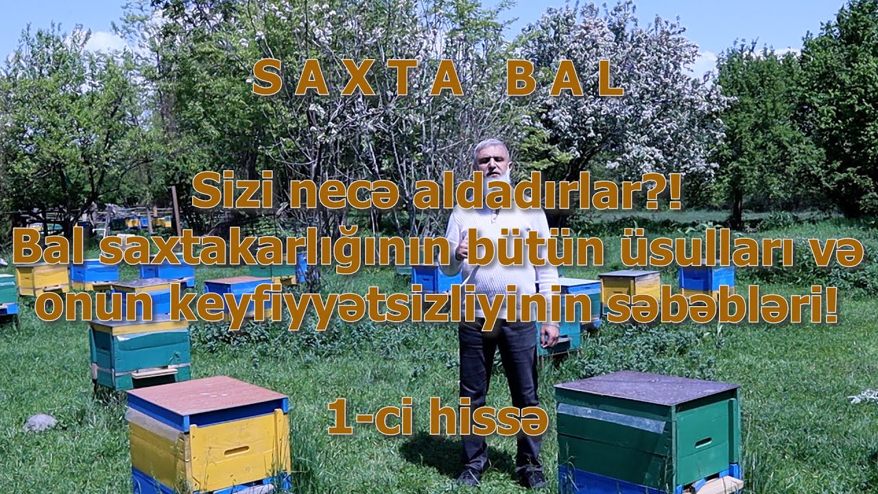 Saxta bal: Sizi necə aldadırlar?! Saxtakarlığının bütün üsulları! Hissə 1.