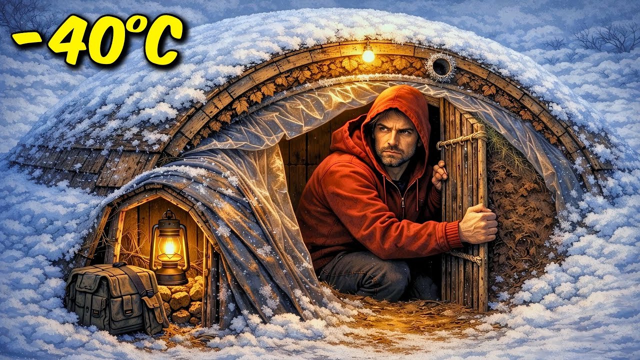 &iexcl;Fr&iacute;o Extremo! Este Dise&ntilde;o de Refugio te Mantendr&aacute; con Vida Por Meses
