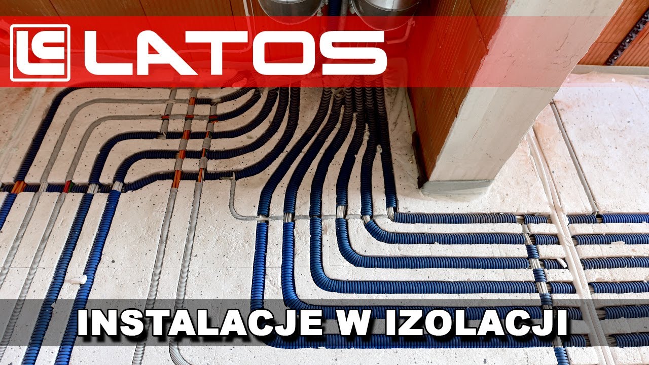 Jak rozkładać instalacje w domu w warstwach styropianu ? Elektryka, hydraulika, wentylacja.