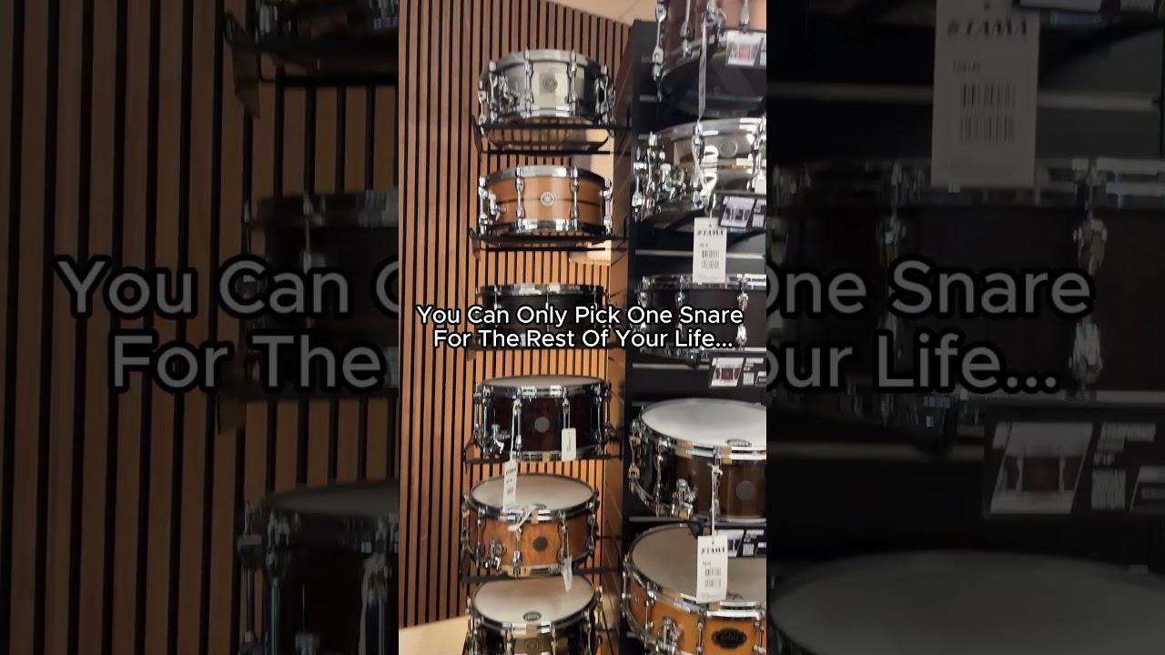 ONE snare drum for the rest of your life!