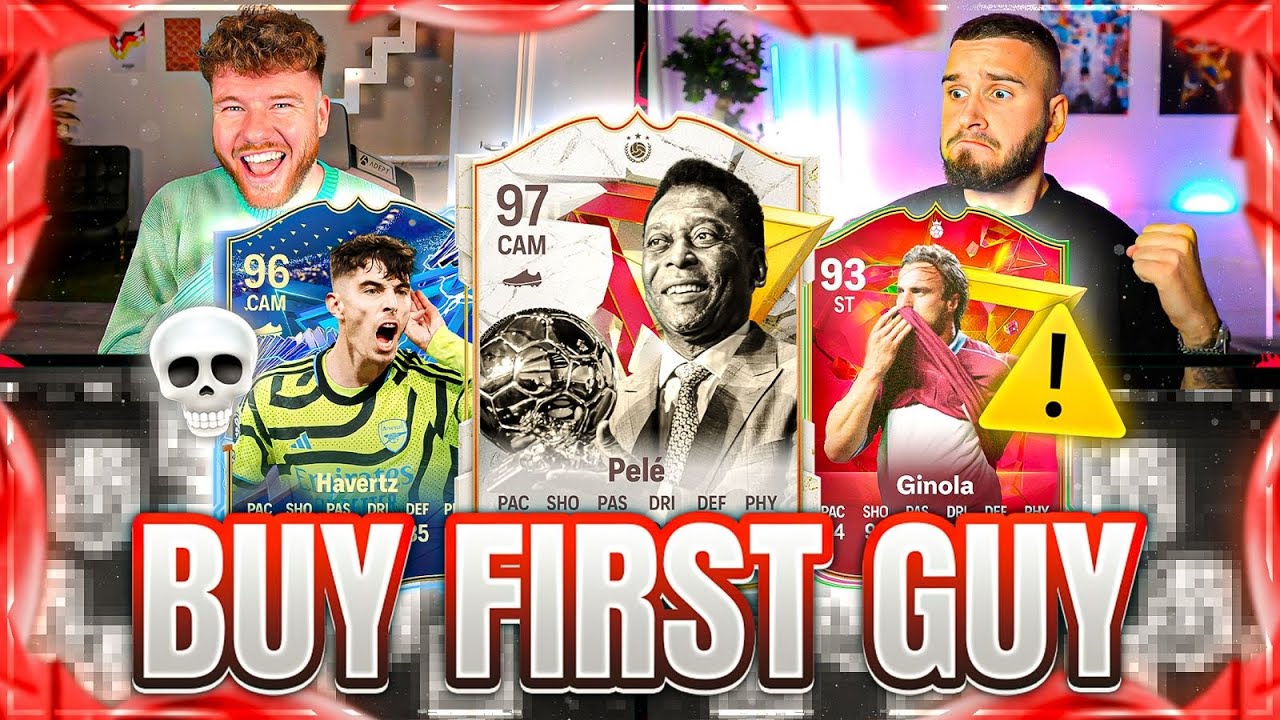 KOMPLETTES DESASTER 🚑😱 BUY FIRST GUY schiebt FILME in EA FC 24 ☠