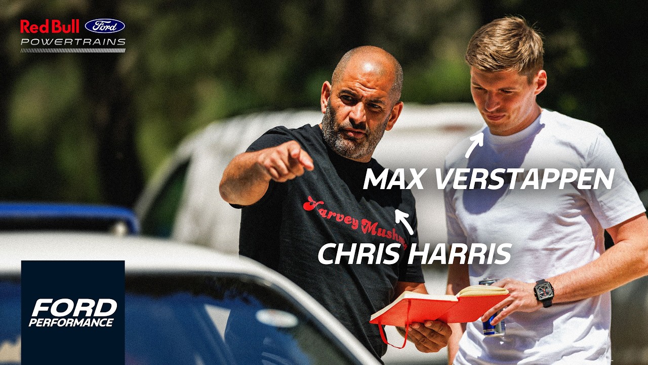Max Verstappen And Chris Harris Drive ALL NEW Ford Mustang GTD! | Ford Performance
