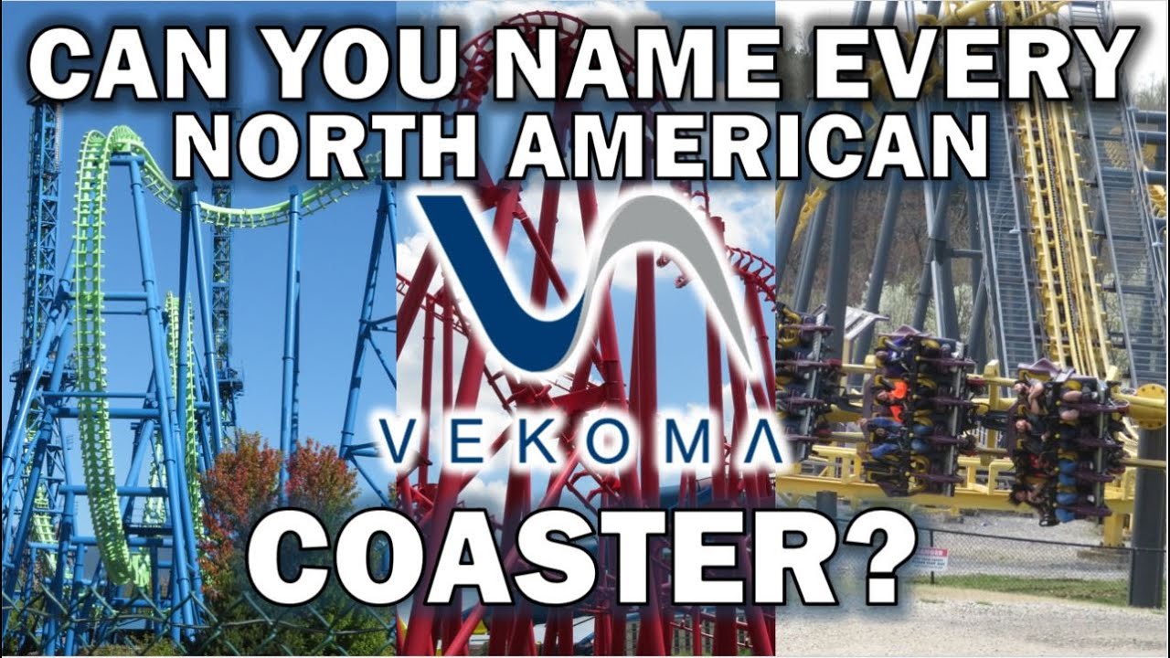 Can You Name Every VEKOMA Coaster in North America?