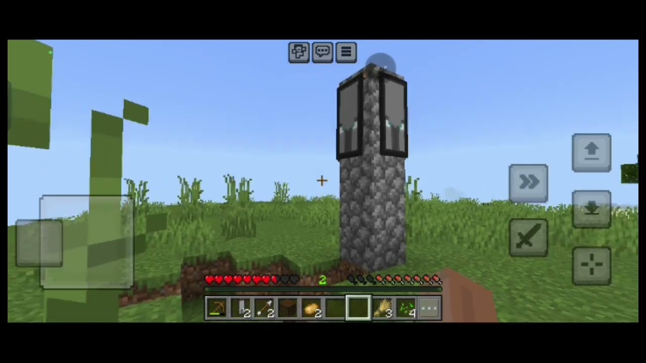 التكمله مع ولد عمتي رعب ماين كرافت 