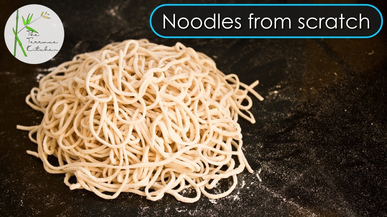 Homemade Noodles | Eggless | With & without Maida/Plain Flour ~ By The Terrace Kitchen